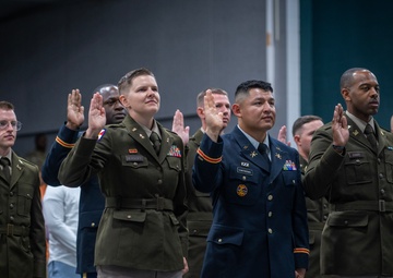 Palmetto Military Academy Class 76 commissioning ceremony