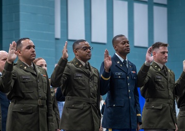 Palmetto Military Academy Class 76 commissioning ceremony