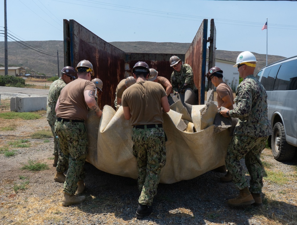 Seabees renovate berthing