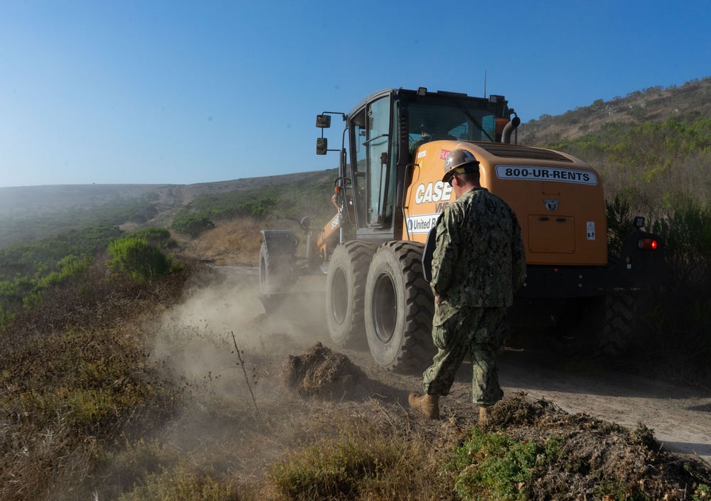 Seabees Repair Road