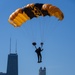 U.S. Army Parachute Team jumps for Chicago Air and Water Show