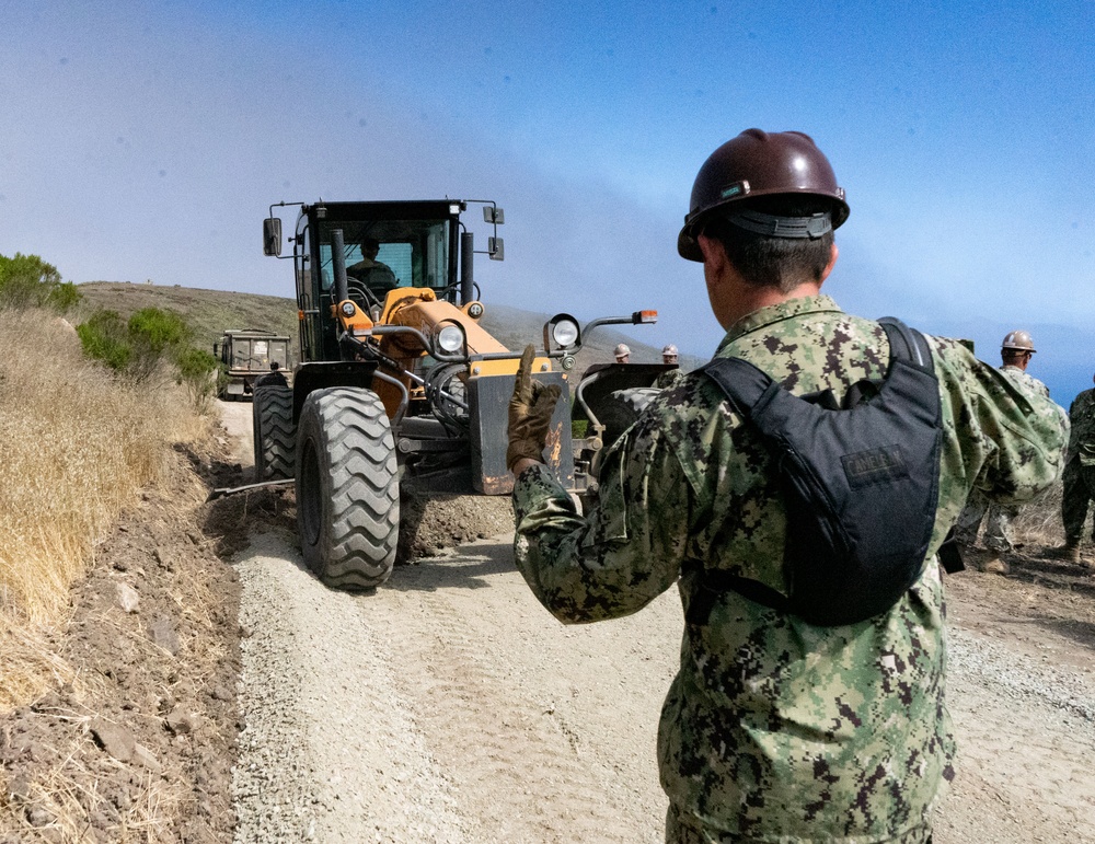 Seabees Repair Road
