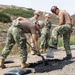 Seabees Patch Pot Holes