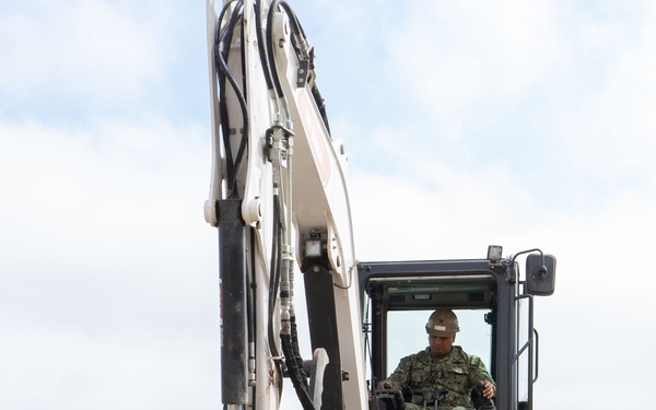 Seabees Patch Pot Holes