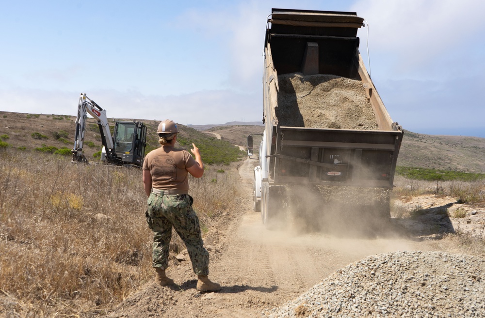 Seabees Repair Road