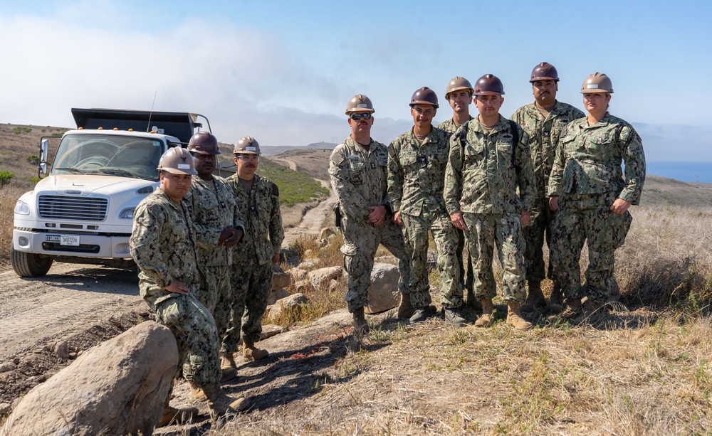 Seabees Repair Road