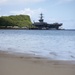 USS George Washington (CVN 73) arrives in Guam for a port visit
