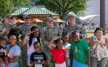 D.C. National Guardsman Stops Assault at the National Mall