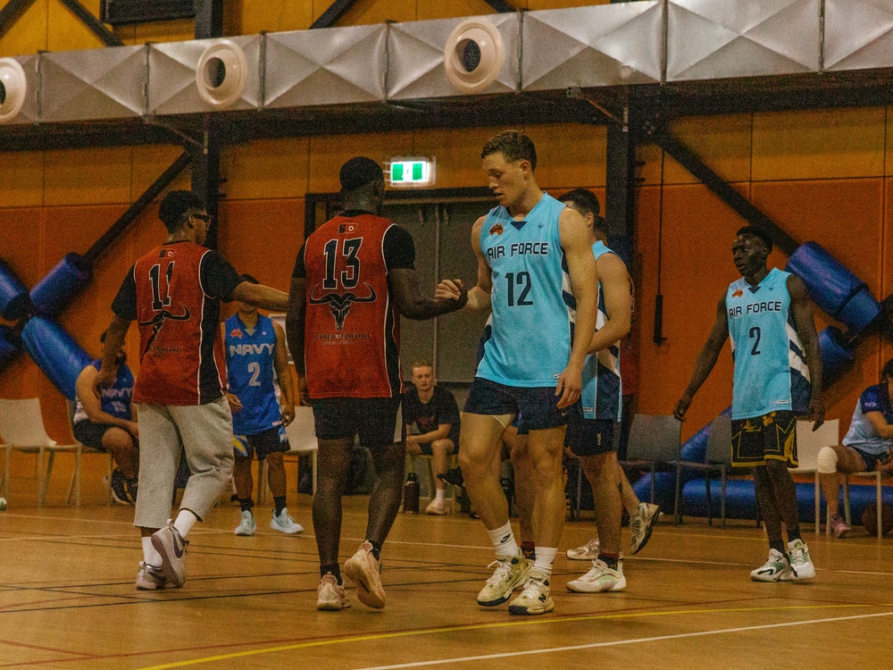 MRF-D 25.3, ADF compete in basketball tournament