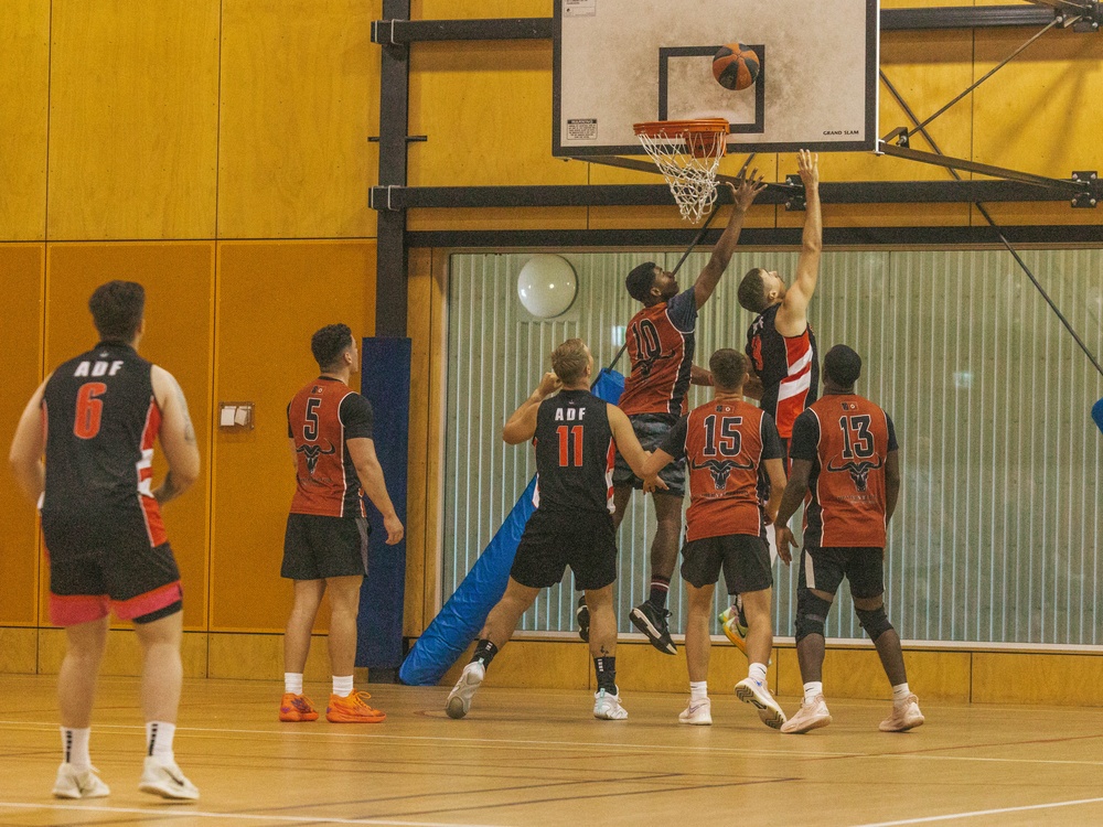 MRF-D 25.3, ADF compete in basketball tournament