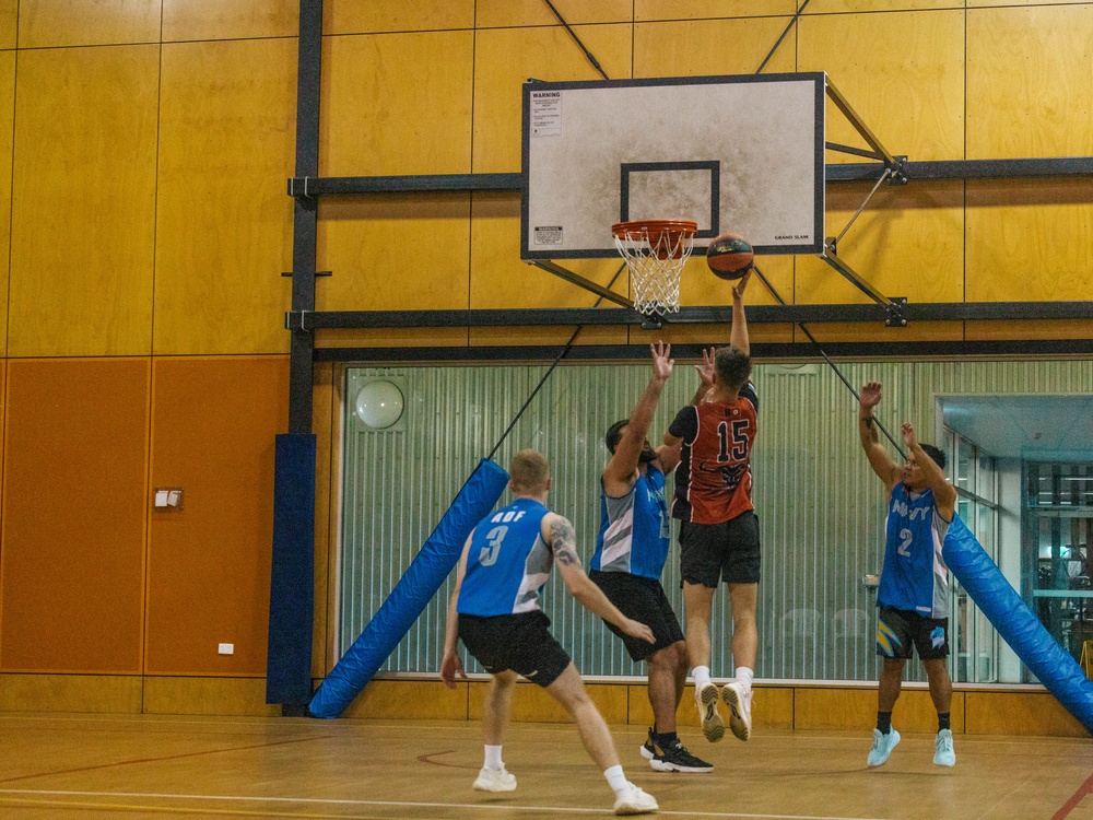 MRF-D 25.3, ADF compete in basketball tournament