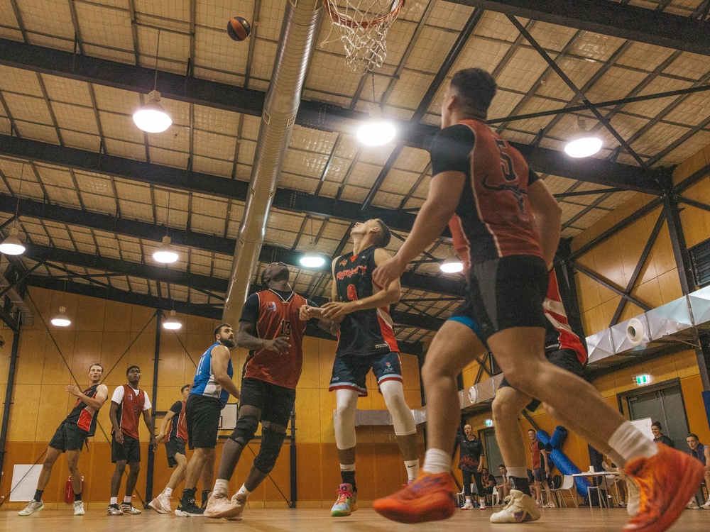MRF-D 25.3, ADF compete in basketball tournament
