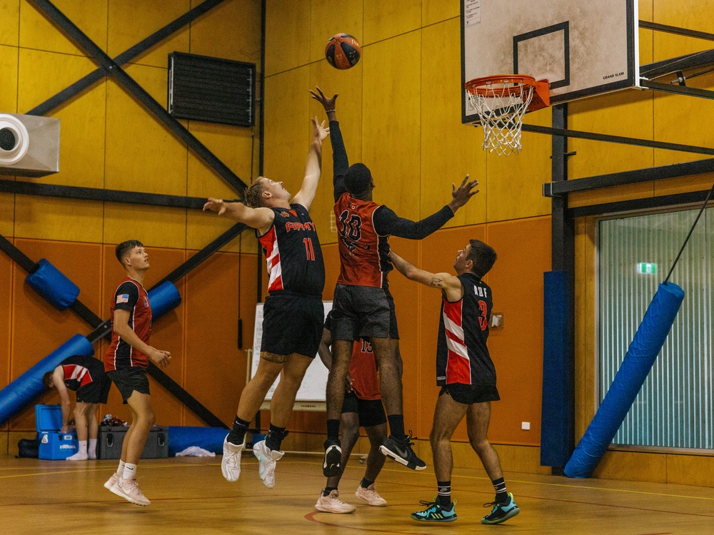 MRF-D 25.3, ADF compete in basketball tournament
