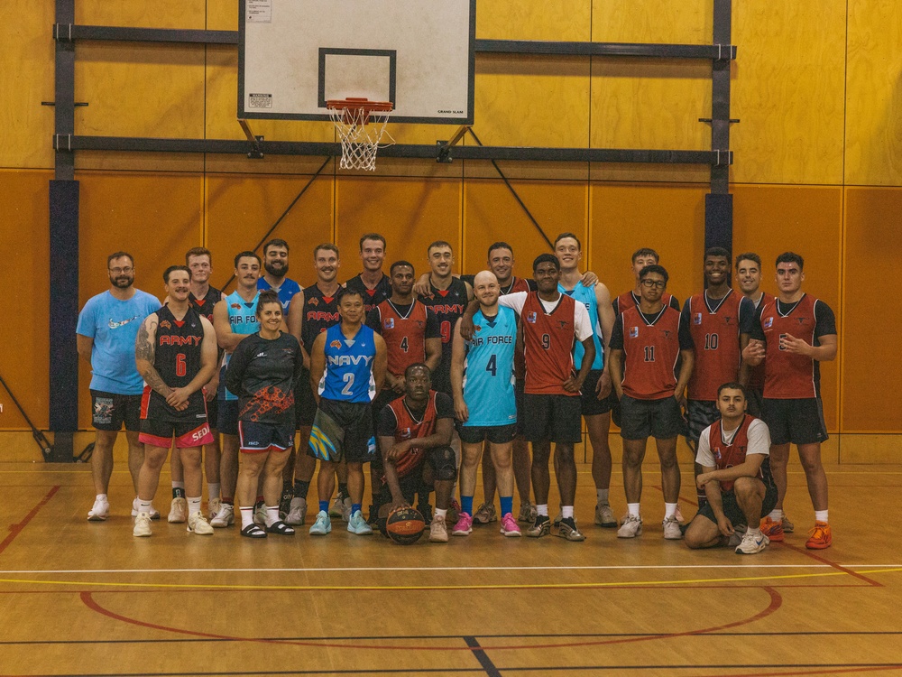 MRF-D 25.3, ADF compete in basketball tournament