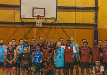 MRF-D 25.3, ADF compete in basketball tournament