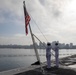Abraham Lincoln pulls in to San Diego
