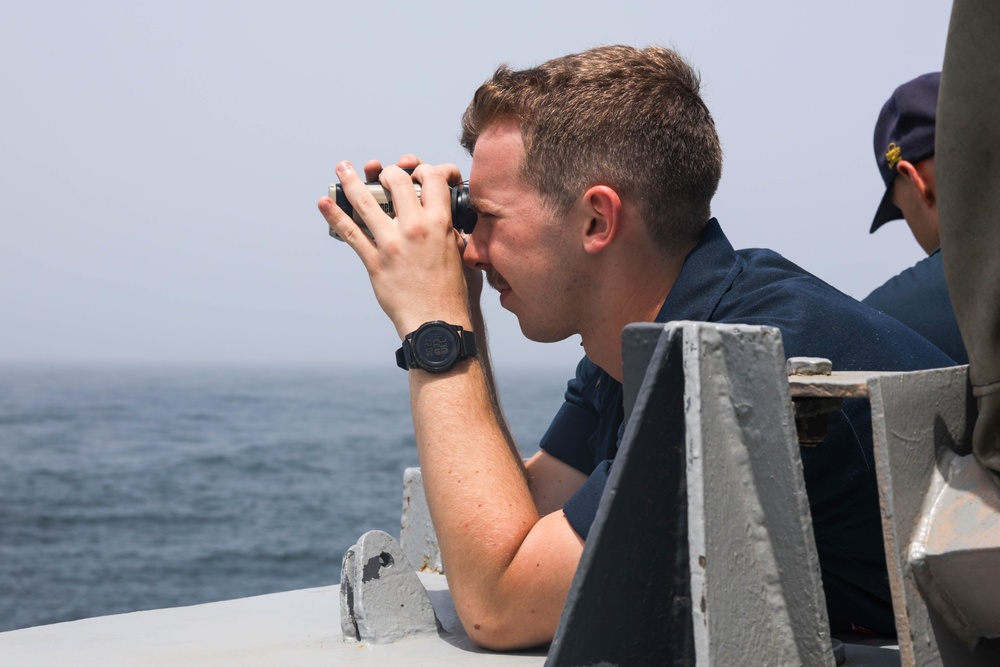 USS Truxtun Conducts RAS