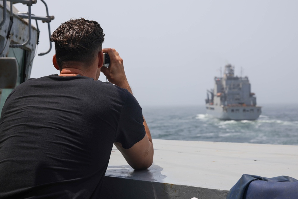 USS Truxtun Conducts RAS