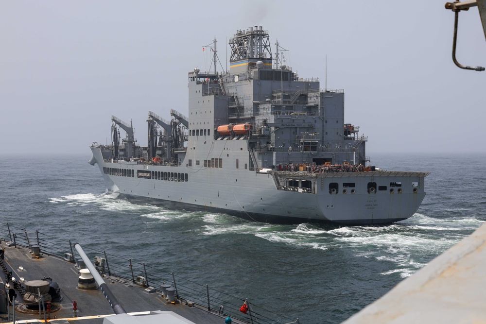 USS Truxtun Conducts RAS