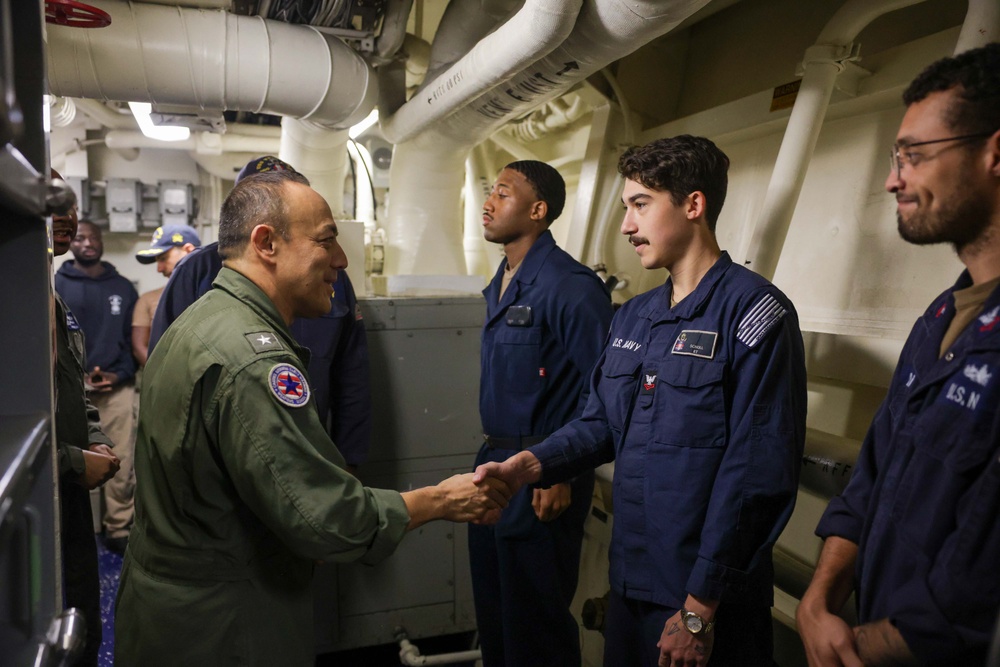 CSG-11 Visits USS Truxtun