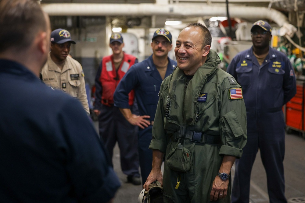 CSG-11 Visits USS Truxtun