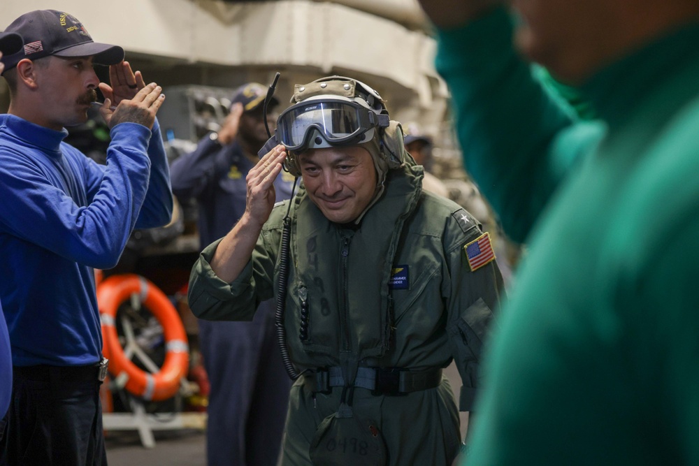 CSG-11 Visits USS Truxtun
