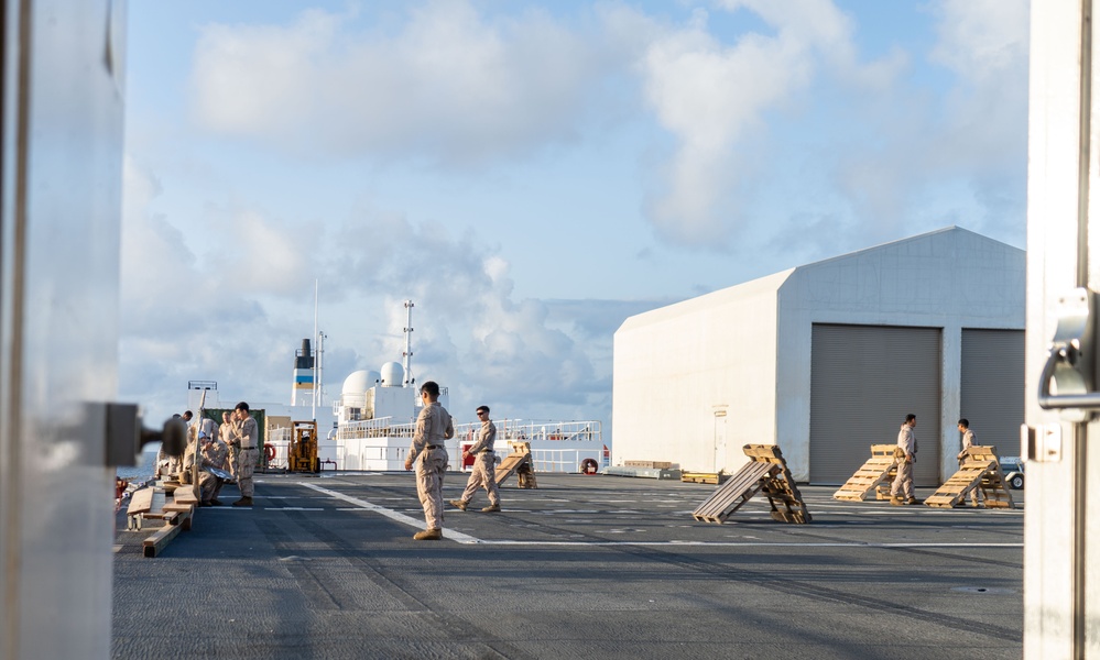 CP25 Marine Live Fire Atlantic Ocean