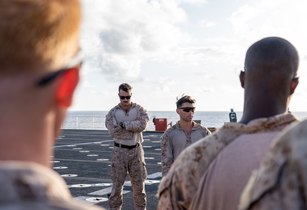 CP25 Marine Live Fire Exercise Atlantic Ocean