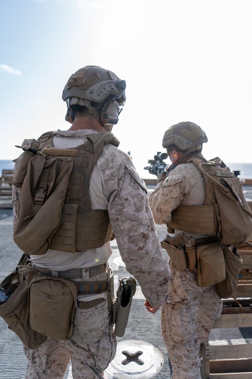 CP25 Marine Live Fire Exercise Atlantic Ocean