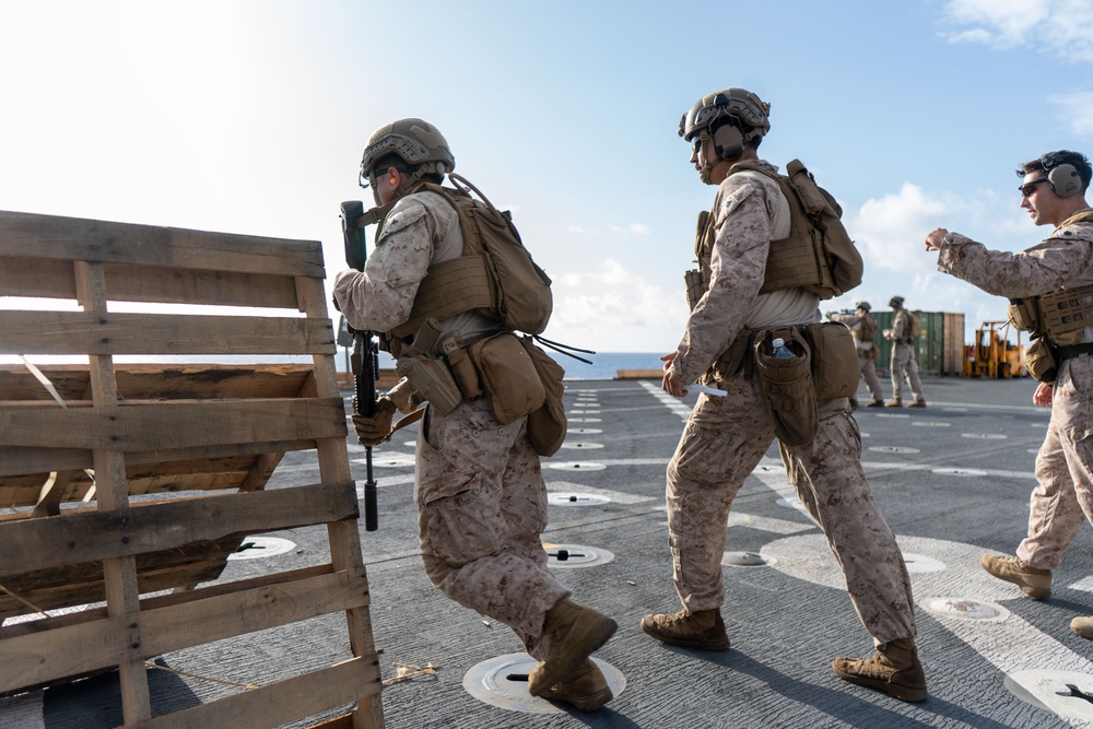 CP25 Marine Live Fire Exercise Atlantic Ocean