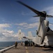 22nd MEU(SOC) | VMM-263 (REIN) Onloads Personnel and Equipment for Deployment