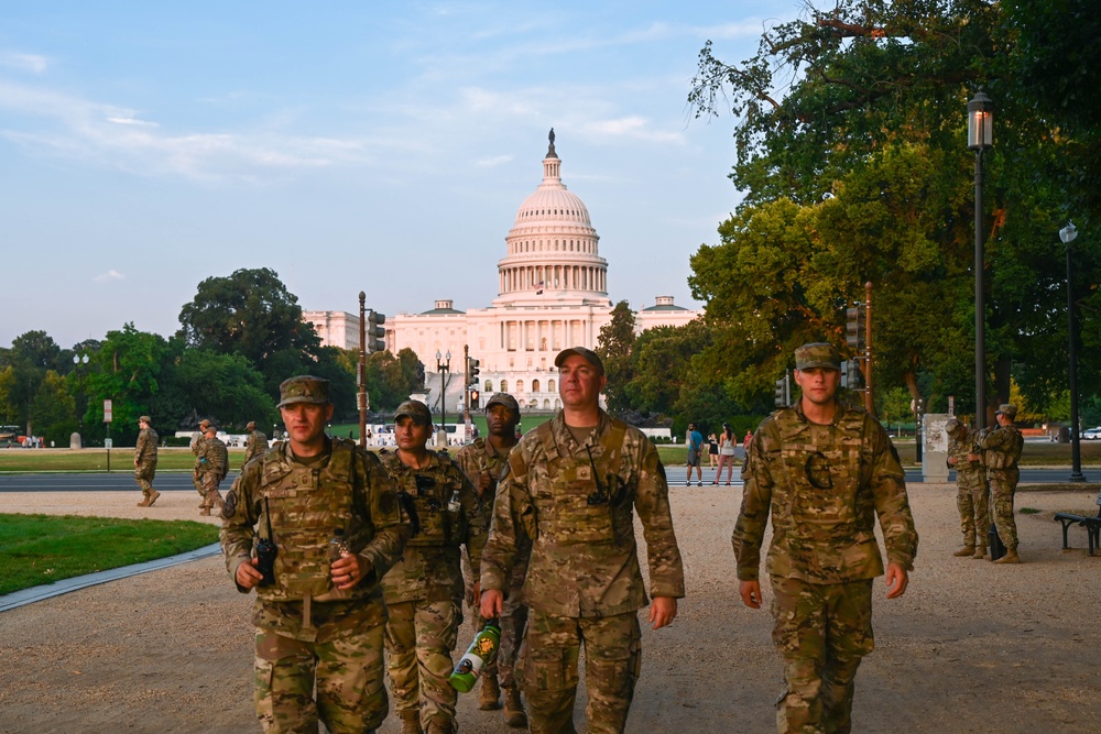 DC Air National Guard supports DC Safe and Beautiful mission