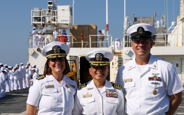 USNS Comfort Returns to Norfolk Naval Station after Completing CP25