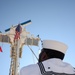 USNS Comfort Manning the Rails