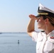 USNS Comfort Manning the Rails