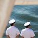 USNS Comfort Manning the Rails