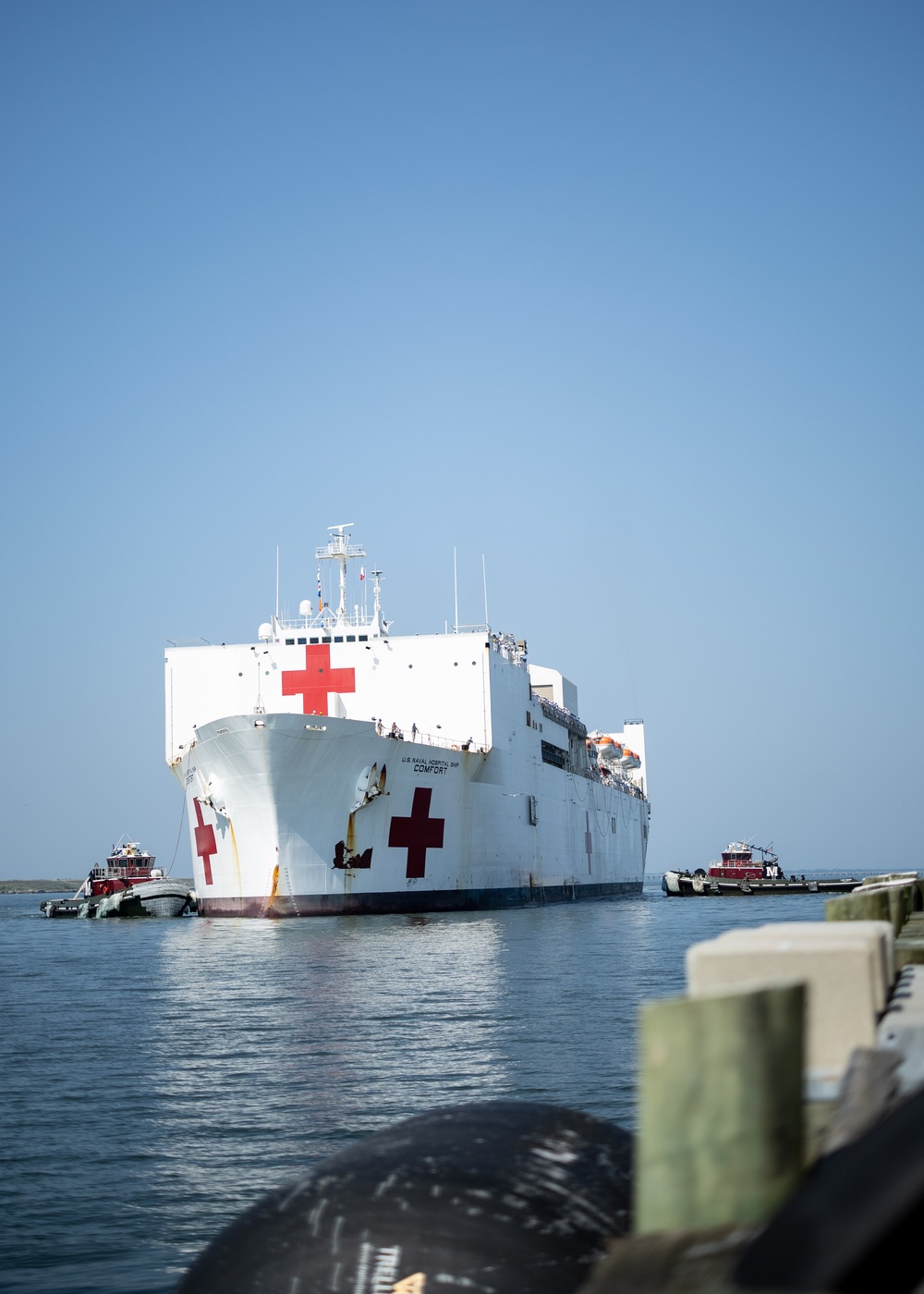 USNS Comfort (T-AH 20) Returns From Continuing Promise 2025