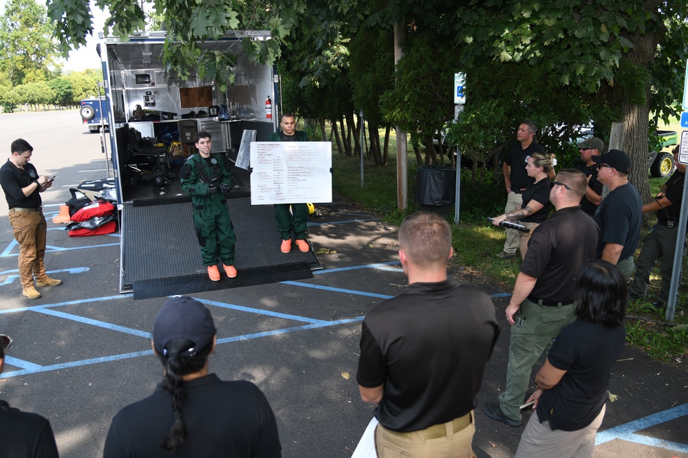 177th Civil Engineer Squadron trains with NJ State Agencies for World Cup Security