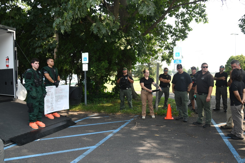 177th Civil Engineer Squadron trains with NJ State Agencies for World Cup Security