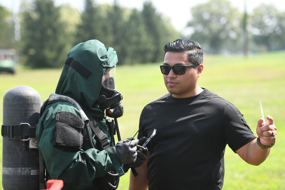177th Civil Engineer Squadron trains with NJ State Agencies for World Cup Security