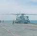 22nd MEU(SOC) | VMM-263 (REIN) Transports Cargo on USS Iwo Jima