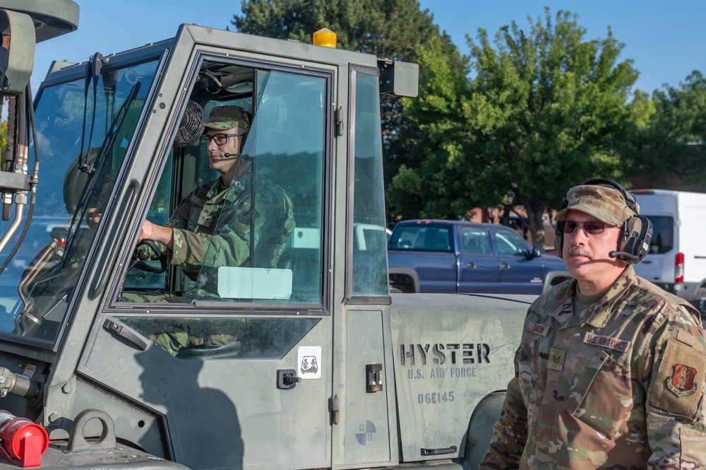 124th Logistics Readiness Squadron Perform Training Operations