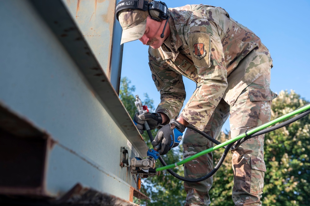 124th Logistics Readiness Squadron Perform Training Operations