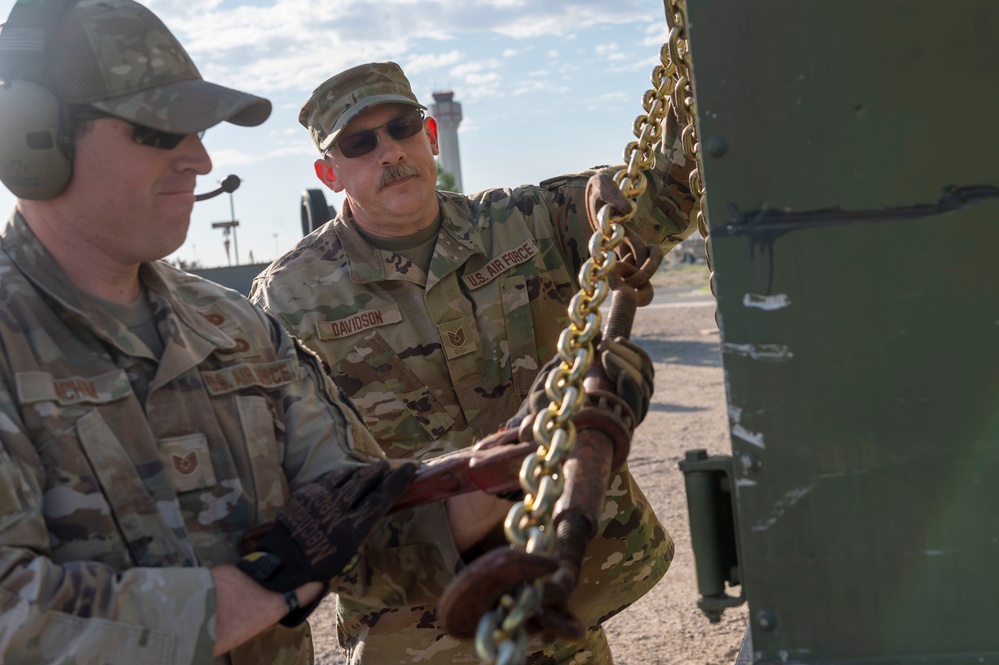 124th Logistics Readiness Squadron Perform Training Operations