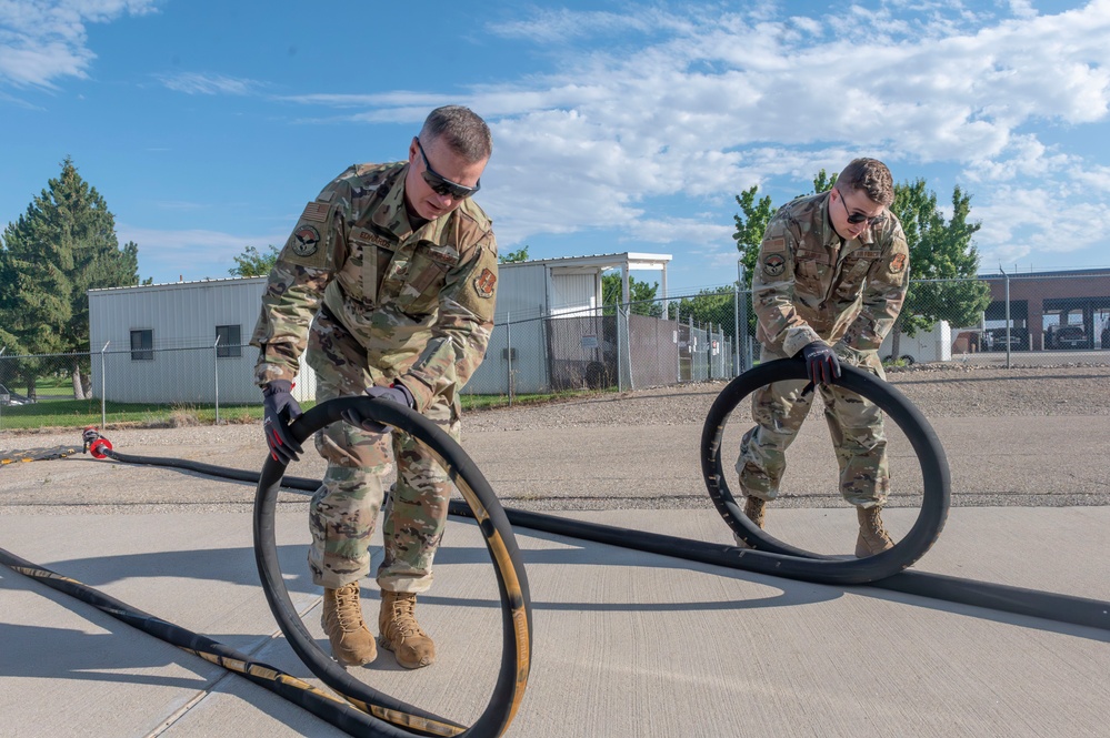 124th Logistics Readiness Squadron Perform Training Operations