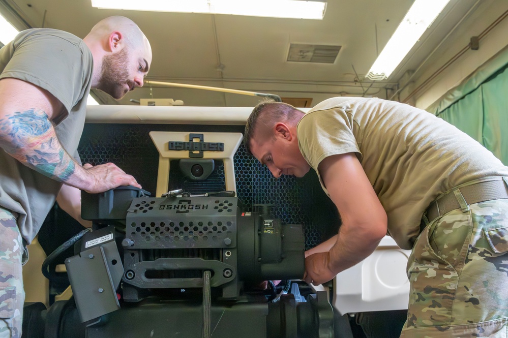 124th Logistics Readiness Squadron Perform Training Operations