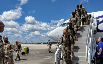 Georgia Army National Guard Soldiers return from Central Europe Deployment