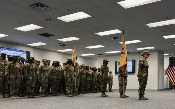 Georgia Army National Guard Soldiers return from Europe