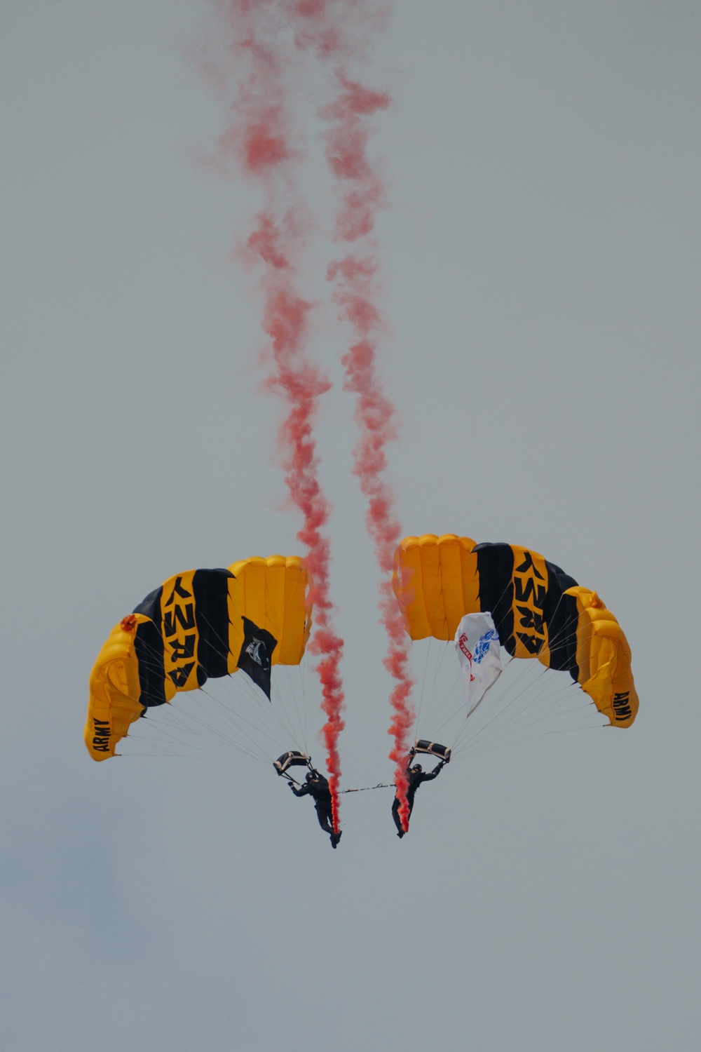 U.S. Army Parachute Team jumps for Chicago Air and Water Show