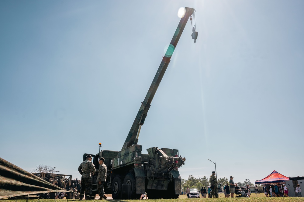 MRF-D 25.3: U.S. Marines participate in family day event